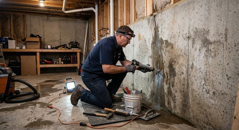 Concrete Waterproofing in Fredericksburg, VA